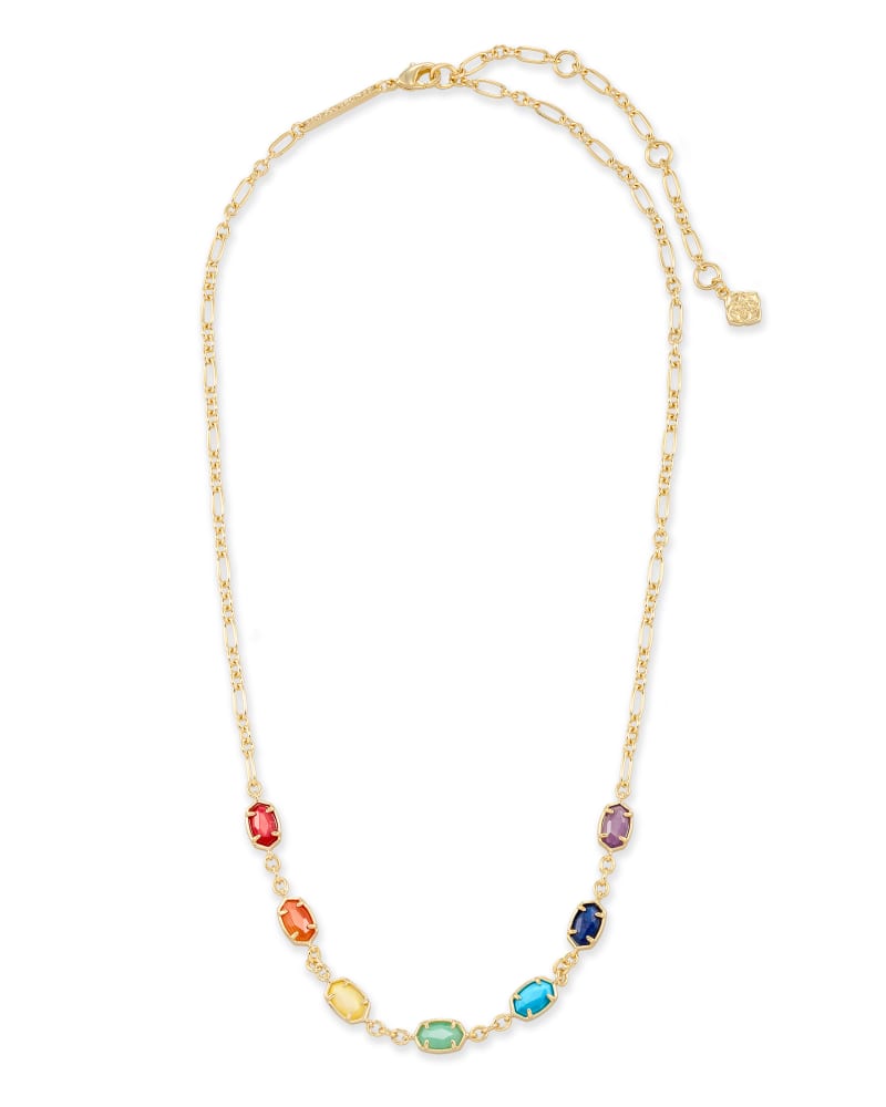 Emilie Gold Strand Necklace in Primary Mix image number 1